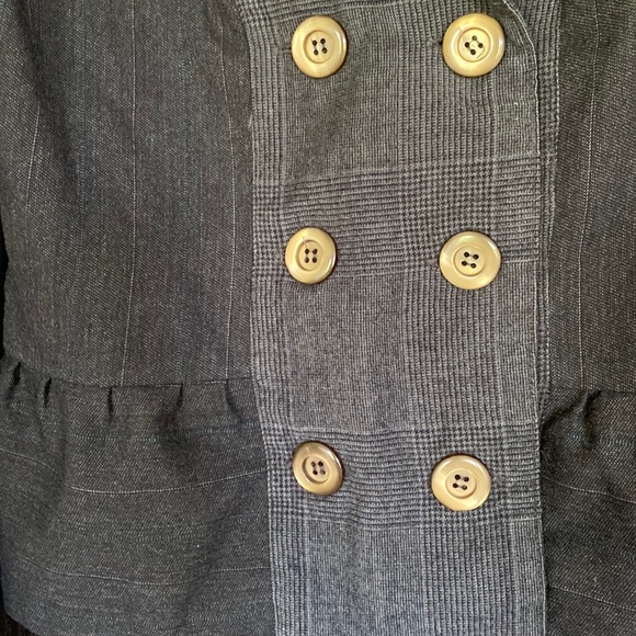Handcut Preloved Anthropologie Upcycled Blazer - Picture 4 of 7